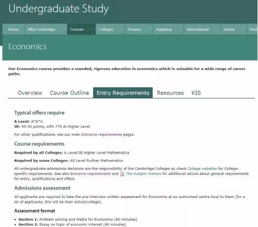 英国留学：看看G5商科A Level入学要求有多高！