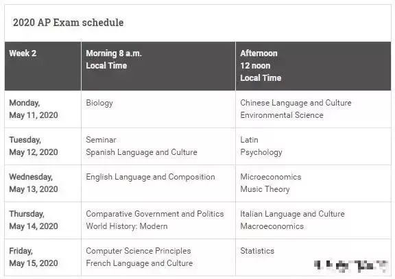 注意啦！AP考试在中国大陆暂停考试科目通知丨内附2020年考试重大变革