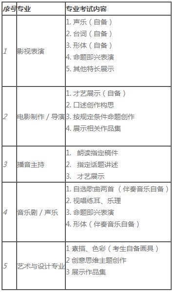 初高中国际艺术班招生简章