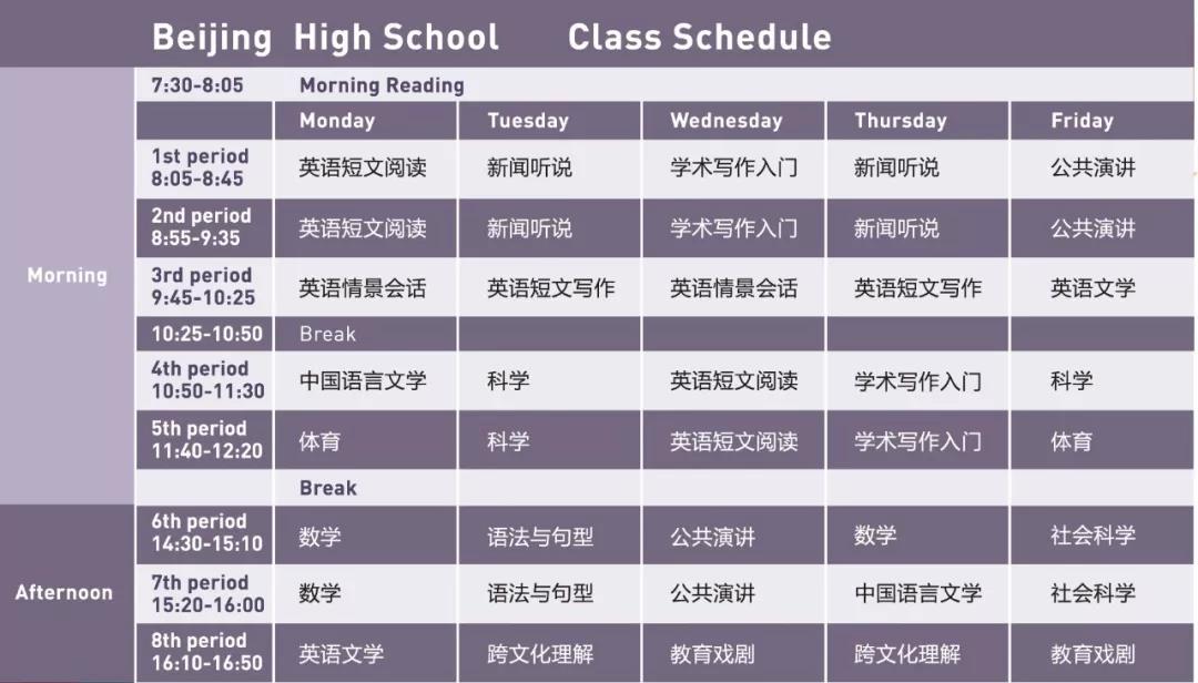 中育贝拉国际高中北京校区2019春季班正式招生啦